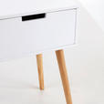 NACHTSCHRANK Kiefer massiv  - Weiß/Naturfarben, Design, Holz/Holzwerkstoff (30/40/52cm) - Xora
