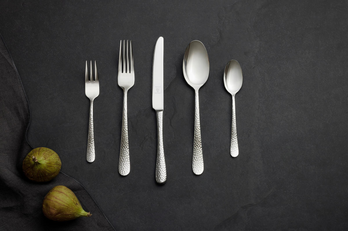 BESTECKSET LOFTHOUSE 60-teilig Edelstahl  - Basics, Metall - Justinus