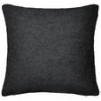 ZIERKISSEN  40/40 cm   - Dunkelgrau, MODERN, Textil (40/40cm) - Novel