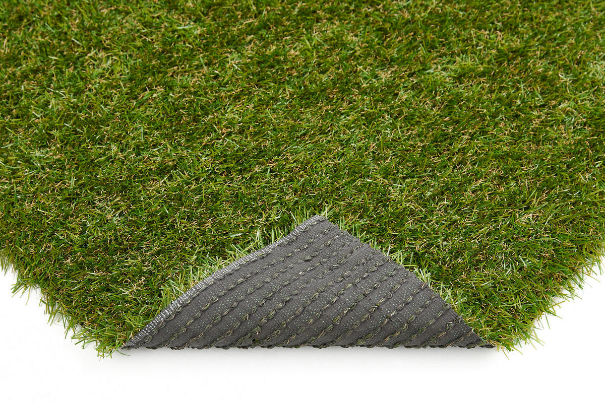 RASENTEPPICH - Grün, KONVENTIONELL, Kunststoff (133/200cm) - Novel