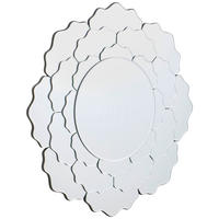 WANDSPIEGEL Klar  - Klar, Design, Glas/Holzwerkstoff (80/80/2,5cm) - MID.YOU