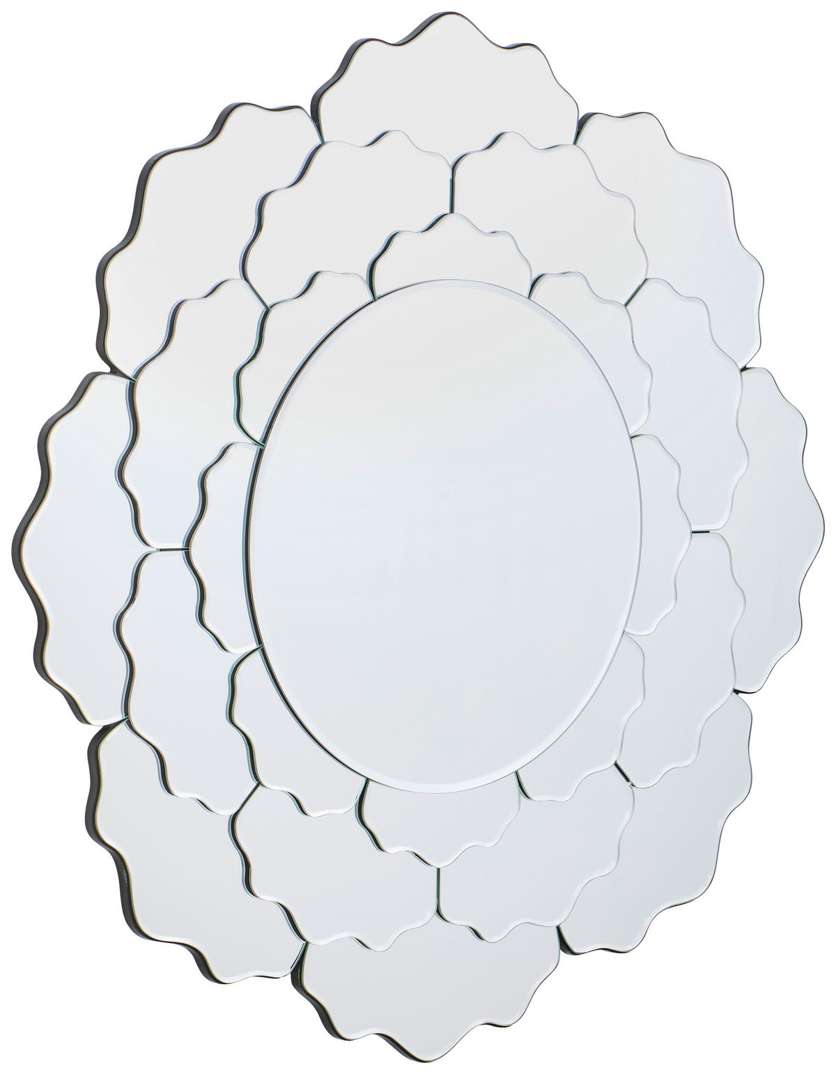 WANDSPIEGEL Klar  - Klar, Design, Glas/Holzwerkstoff (80/80/2,5cm) - MID.YOU