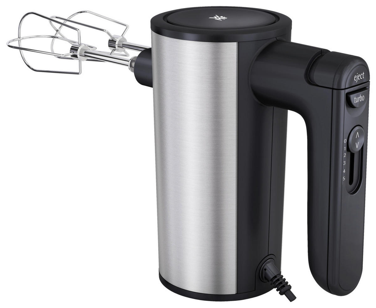 HANDMIXER Kult X  - Silberfarben/Schwarz, Design, Kunststoff/Metall - WMF