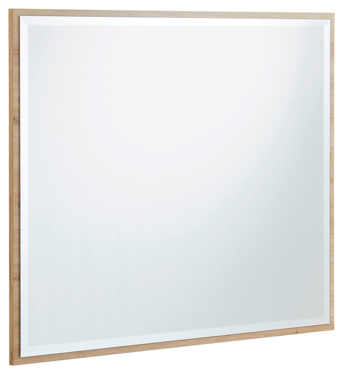 WANDSPIEGEL 92/75/2 cm  - Eiche Artisan, KONVENTIONELL, Glas/Holzwerkstoff (92/75/2cm) - home24