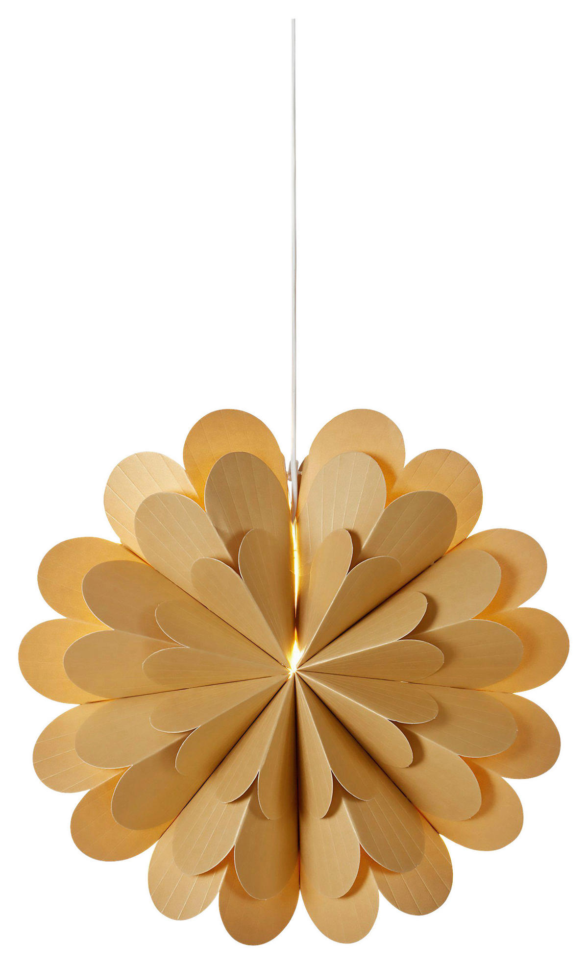 DEKOSTERN - Goldfarben, Basics, Papier (45/45/19cm) - Markslöjd
