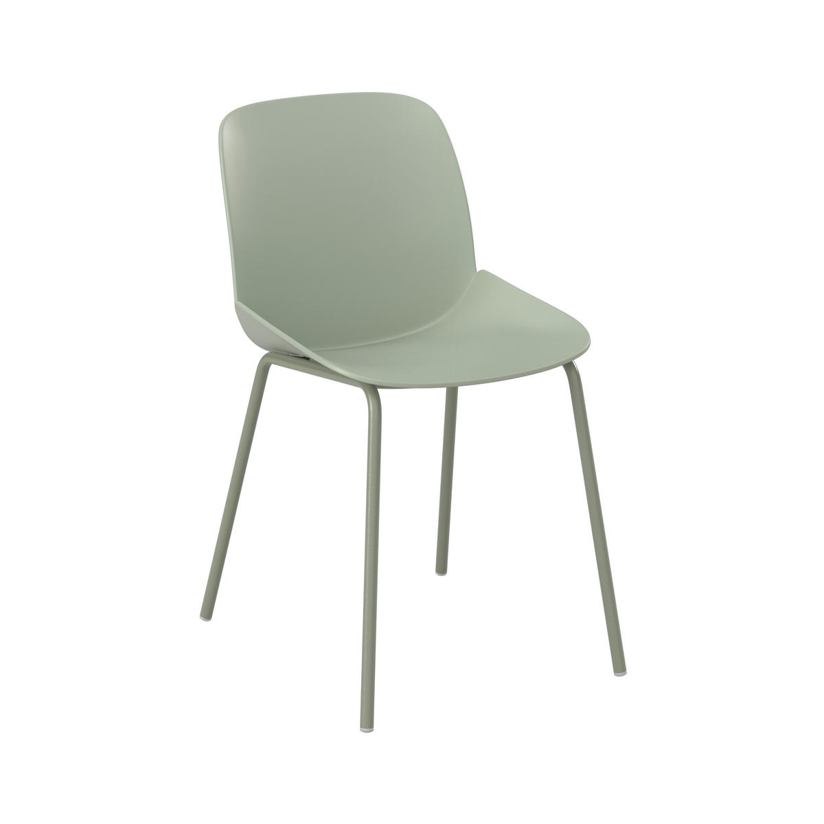ZAHRADNÍ ŽIDLE, kov, plast - zelená, Moderní, kov/plast (45,5/80,5/57cm) - Ambia Garden