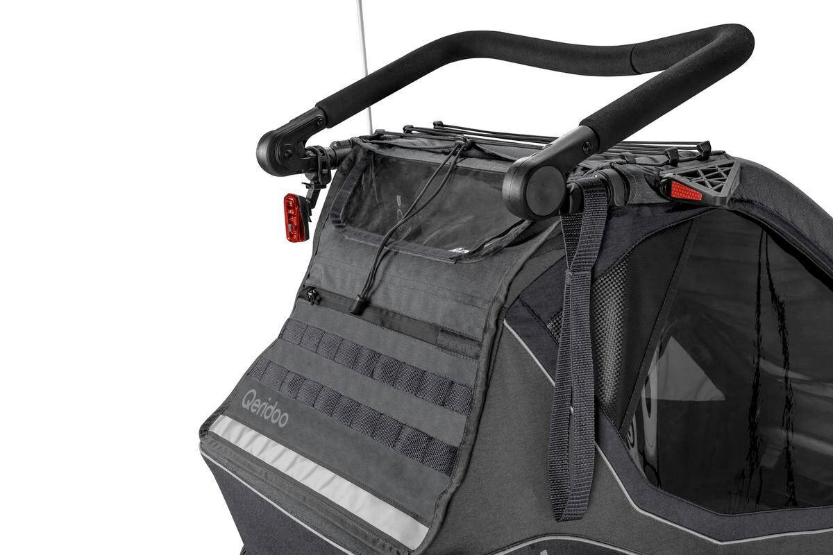 FAHRRADANHÄNGER   Kidgoo 2  - Basics, Kunststoff/Metall (122/81/90cm)