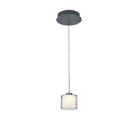 LED-HÄNGELEUCHTE Klara 26/60-180 cm   - Anthrazit, Basics, Metall (26/60-180cm) - elements by BANKAMP