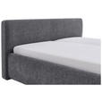 POLSTERBETT 240/200 cm,  in Grau,  - Grau, Design, Textil (240/200cm) - Xora