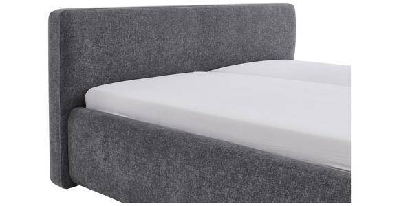 POLSTERBETT 240/200 cm,  in Grau,  - Grau, Design, Textil (240/200cm) - Xora