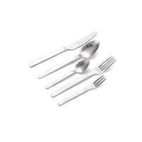 BESTECKSET Angelini 30-teilig Edelstahl  - Silberfarben, Basics, Metall (1,44kg) - Echtwerk