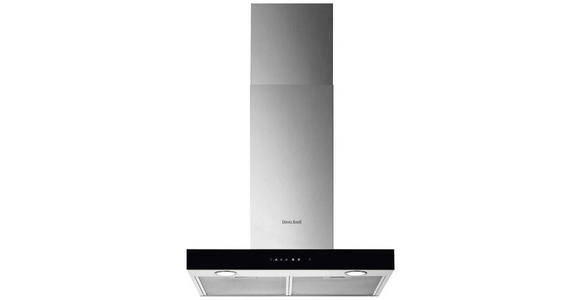 DUNSTABZUGSHAUBE DK6HB470Y - Edelstahlfarben/Schwarz, Basics, Glas/Metall (59,8/67,8-118/45,4cm) - Dieter Knoll