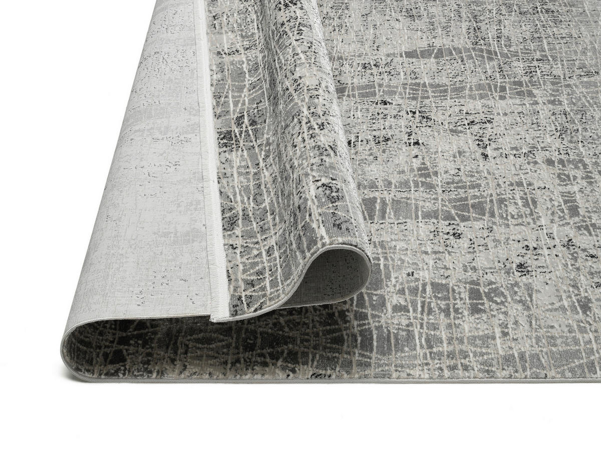 TEPPICH 160/230 cm Thalmar Grau, Hellgrau  - Hellgrau/Grau, Design, Textil (160/230cm) - Dieter Knoll