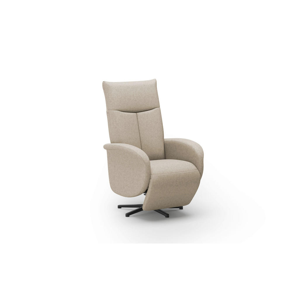 Thumbnail - Sit & More Relaxsessel Glendale E, Taupe, Textil, 75x112x82 cm, Goldenes M, Oeko-Tex® Standard 100, Made in Europe, DGM-...