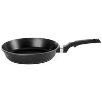 PÁNEV NA SMAŽENÍ  vrstva z keramiky  28 cm  - černá/barvy nerez oceli, Basics, kov/plast (28cm) - Homeware Profession.