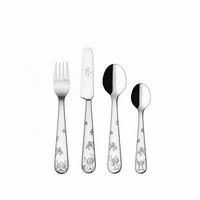 KINDERBESTECK Disney Stitch 4-teilig  - Edelstahlfarben, Basics, Metall (21,5/15,0/2,5cm) - Villeroy & Boch