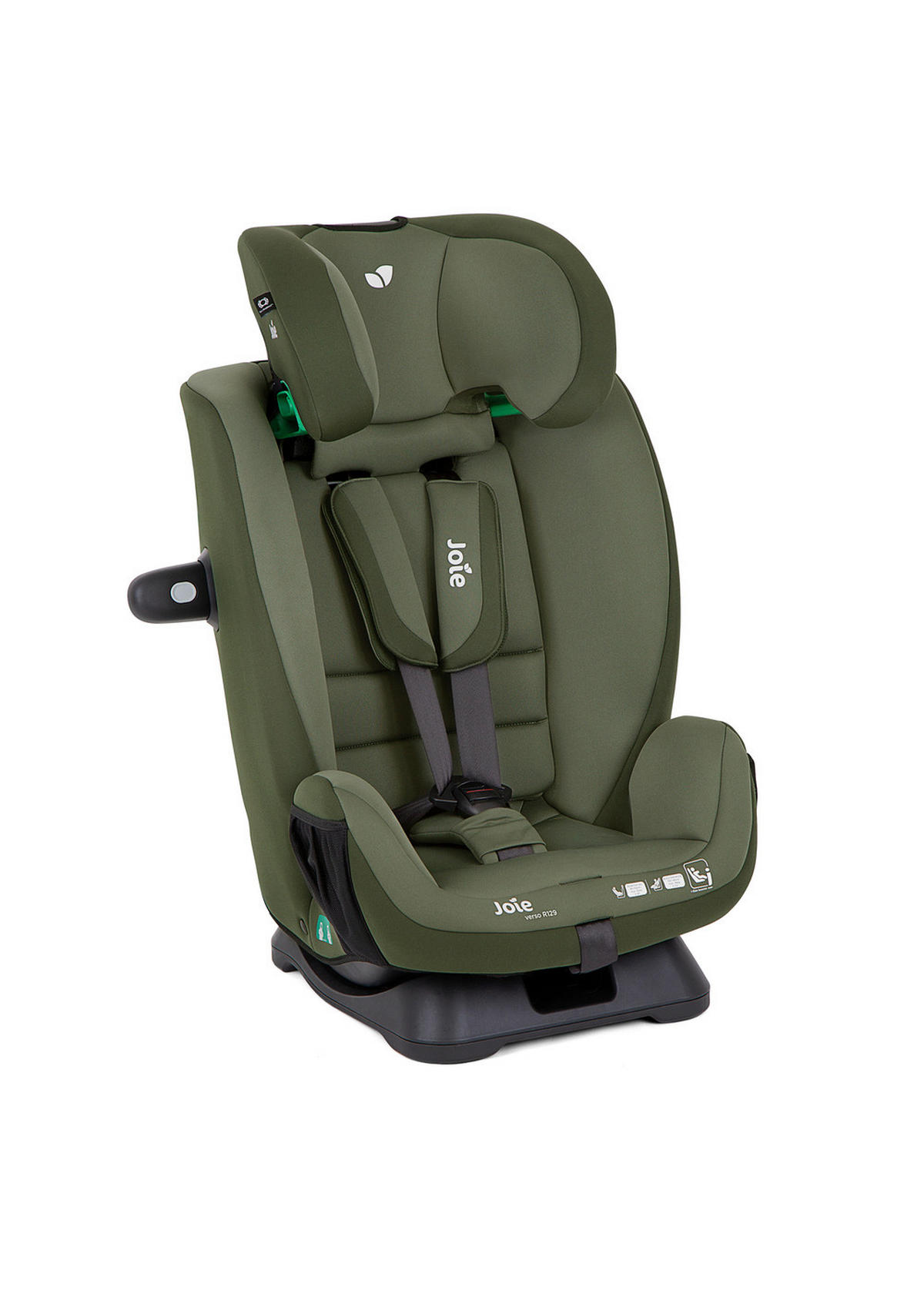 KINDERAUTOSITZ VERSO R129  - Dunkelgrün/Olivgrün, Basics, Kunststoff/Textil (44/60/57cm) - Joie