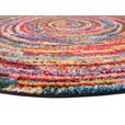 WEBTEPPICH 120 cm Sixteen round Multicolor  - Multicolor, Trend, Textil (120cm) - Novel