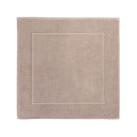 BADEMATTE London Hellbraun 60/60 cm  - Hellbraun, Basics, Textil (60/60cm) - Aquanova