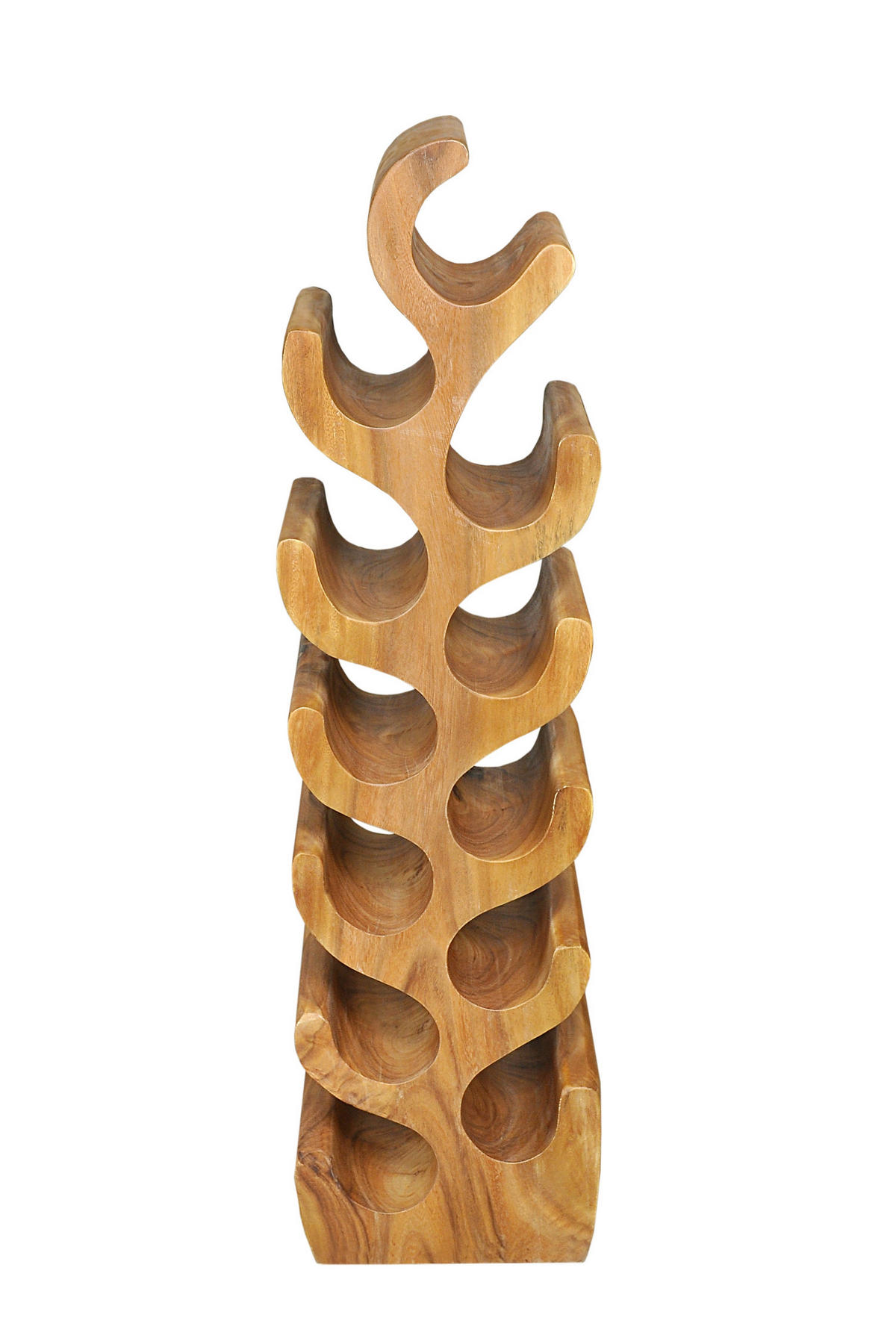 WEINREGAL  - Naturfarben, MODERN, Holz (28/100/19cm) - MID.YOU