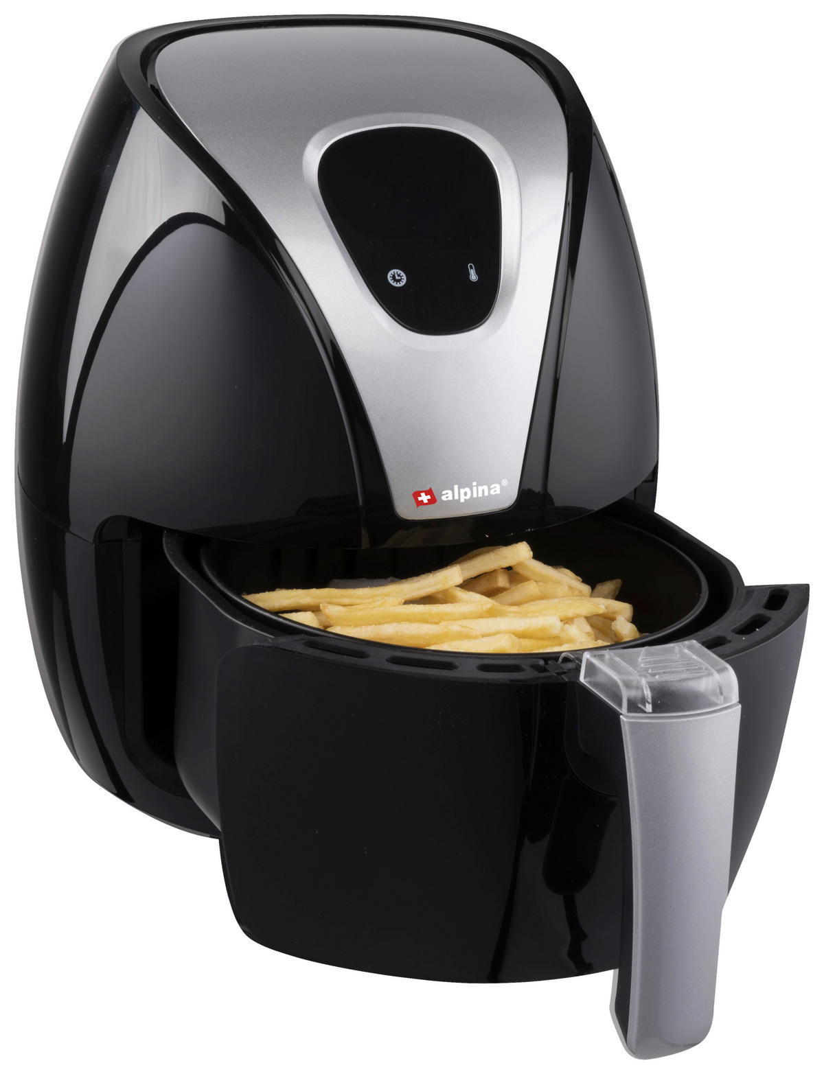 AIRFRYER  - svart, Klassisk, plast (30/30/39.5cm) - Alpina 6287