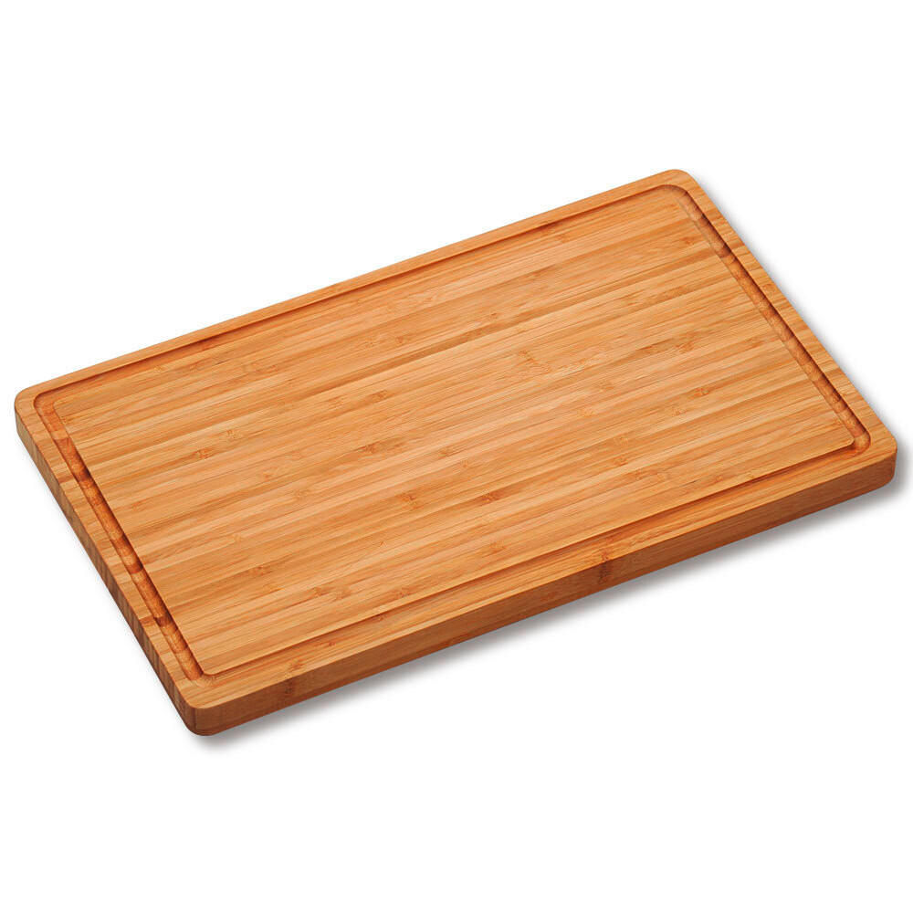 SCHNEIDEBRETT Naturmaterialien  - Hellbraun, Basics, Naturmaterialien (45/27/3cm) - Kesper