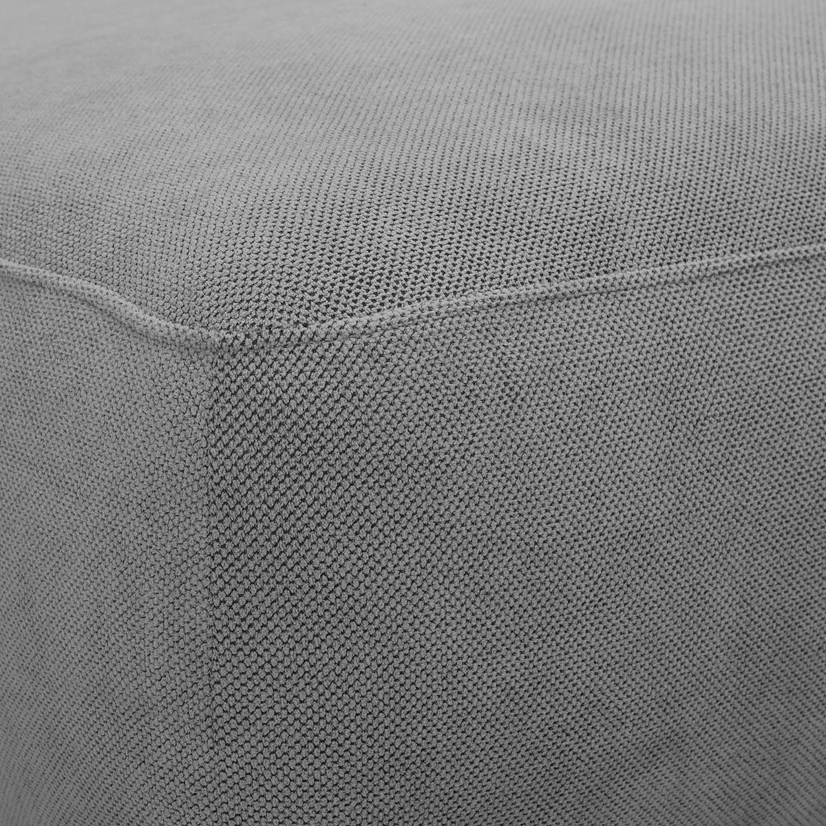 ECKSOFA Dunkelgrau Webstoff  - Dunkelgrau/Schwarz, MODERN, Kunststoff/Textil (175/265cm) - Carryhome