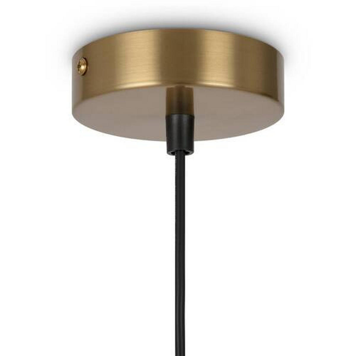PENDELLEUCHTE 17/12/48 cm    - Weiss/Messingfarben, Trend, Glas/Metall (17/12/48cm) - MAYTONI