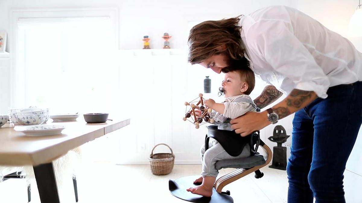 SICHERHEITSGURT NOMI HARNESS  - Greige, Basics, Kunststoff/Textil - Stokke