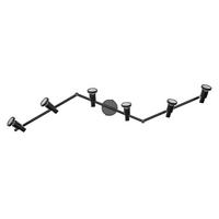 LED-STRAHLER 119,8/9/17,6 cm   - Schwarz, Basics, Metall (119,8/9/17,6cm) - Osram