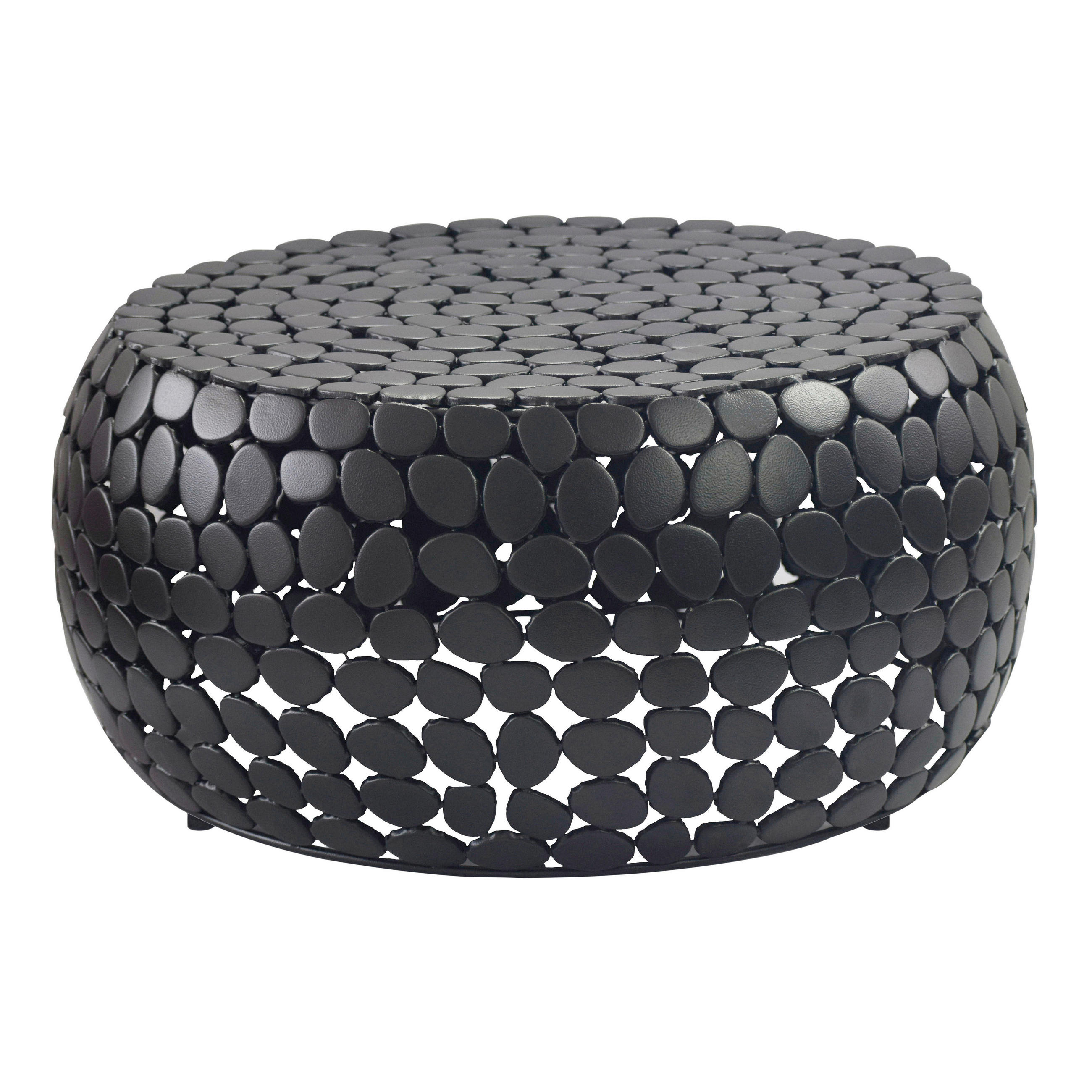 SOFFBORD i metall 66/66/32 cm  - svart, Design, metall (66/66/32cm) - Livetastic