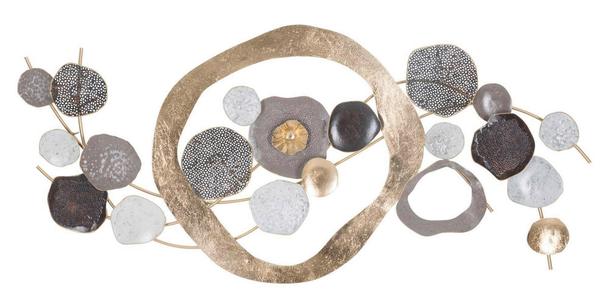 DEKORACE NA ZEĎ 121/54.6/5.7 cm  - Basics, kov (121/54.6/5.7cm)