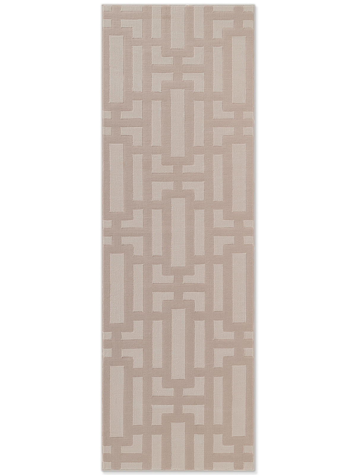 LÄUFER 80/240 cm Perles  - Beige/Creme, Design, Kunststoff (80/240cm) - Elle Decoration