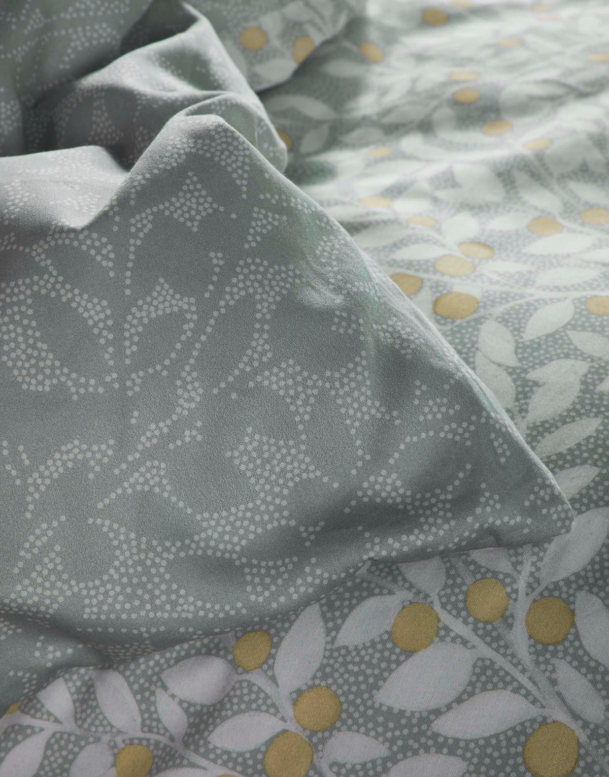 BETTWÄSCHE LENTHE Satin  - Grau, Basics, Textil (155/220cm) - Essenza