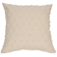 PERNĂ DECORATIVĂ 45/45 cm  - culoare natur, Basics, textil (45/45cm) - Esposa