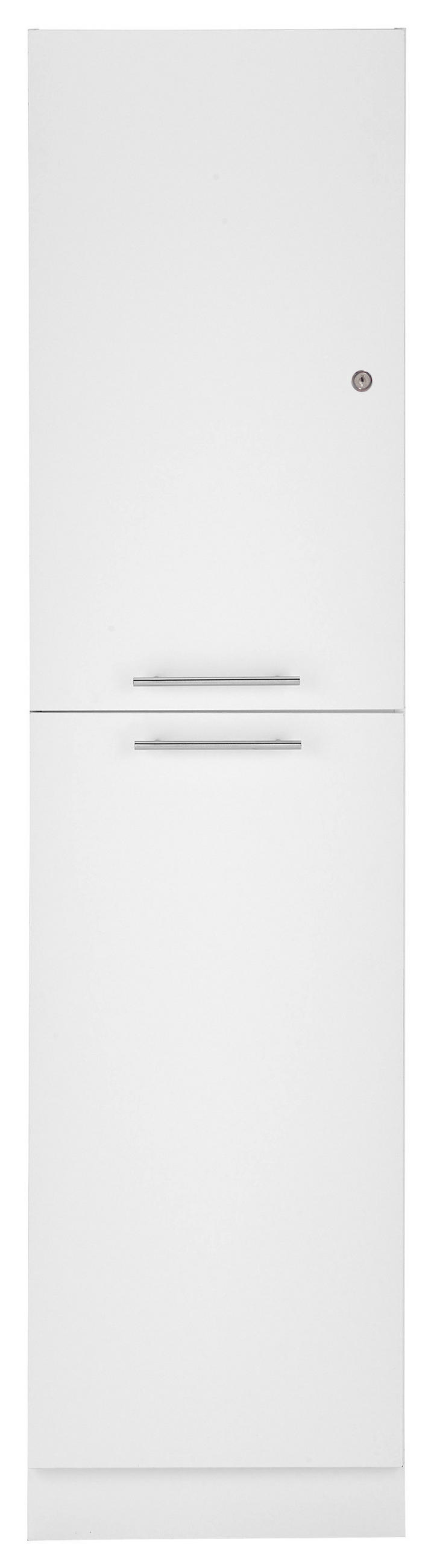 MIESTNOSŤ NA DOMÁCE PRÁCE - biela, Konventionell, kompozitné drevo (117,4/200/67,6cm) - Respekta