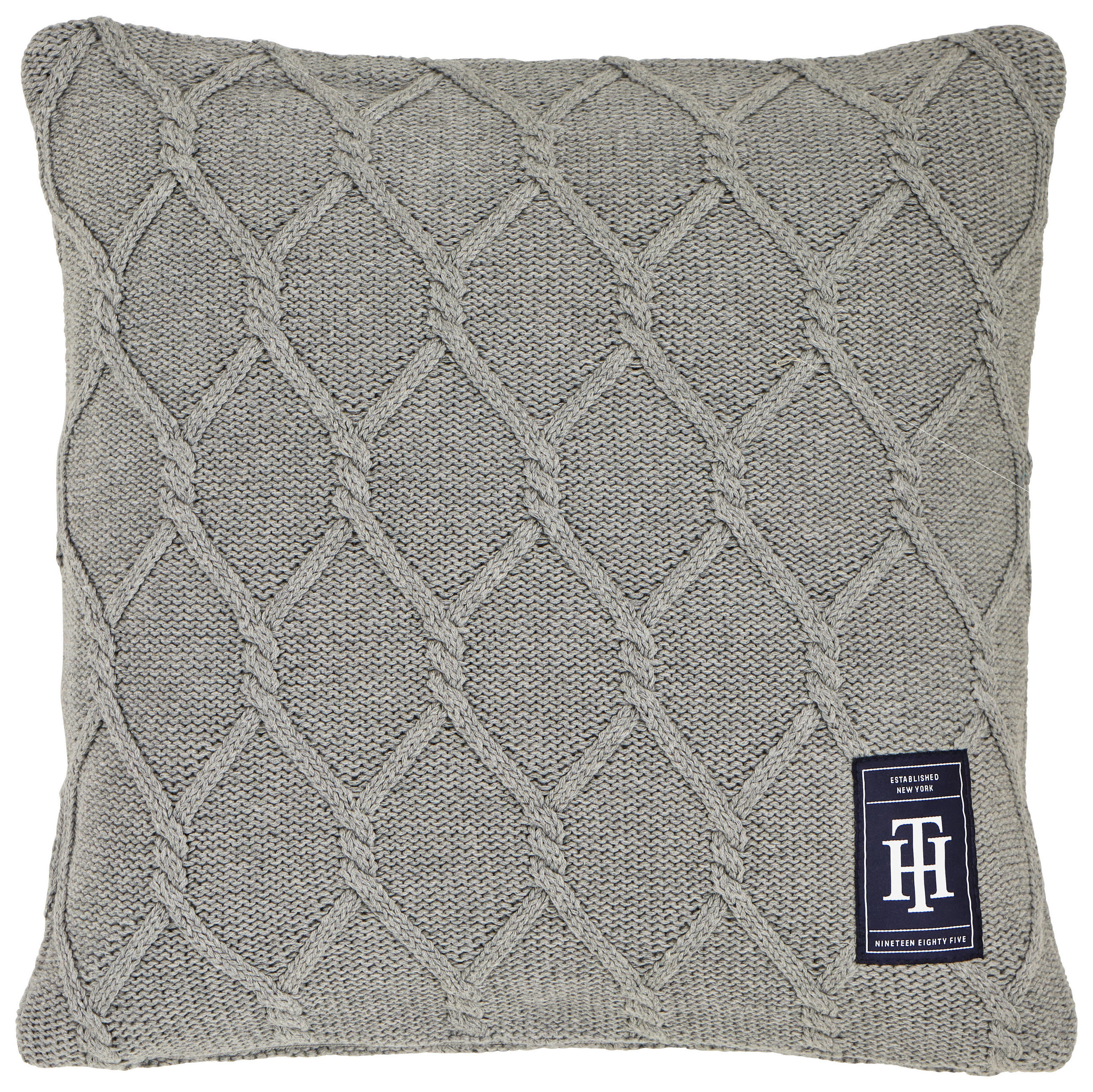 DÍSZPÁRNAHUZAT 40/40 cm  - szürke, Konventionell, textil (40/40cm) - Tommy Hilfiger