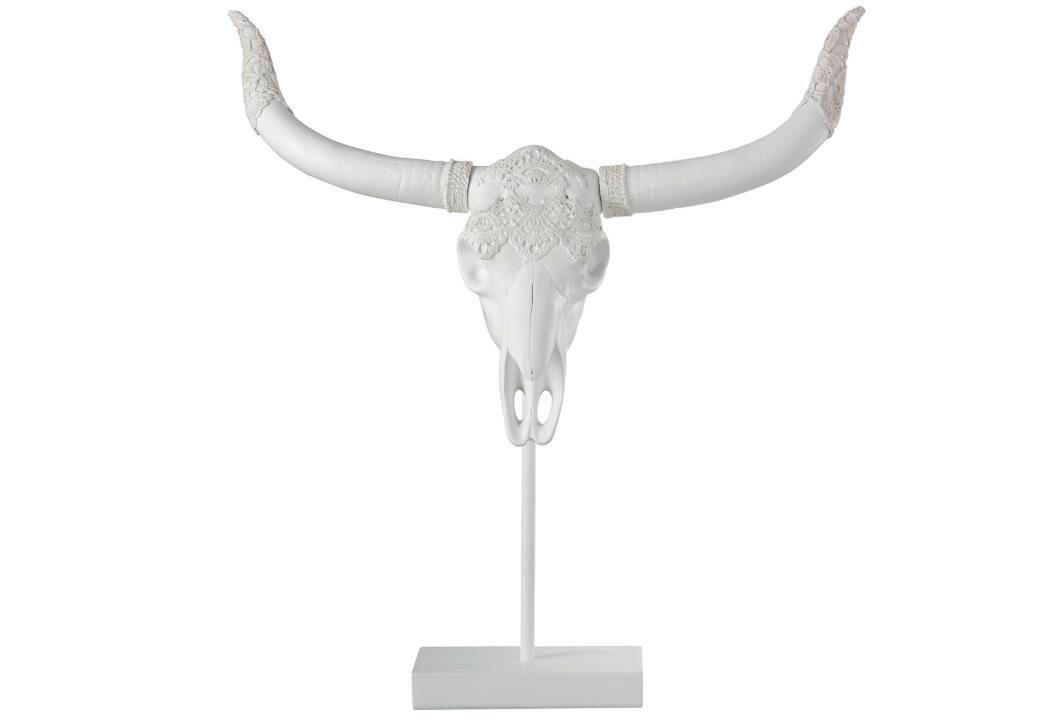 DEKOKOPF - Weiss, Design, Kunststoff (48/14,5/56cm) - Ambia Home