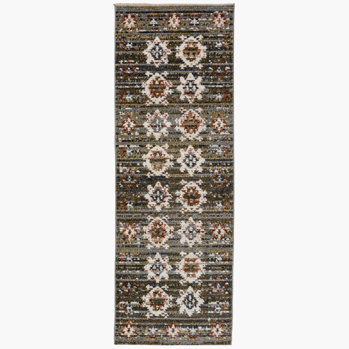 LÄUFER 80/300 cm Grün  - Grün, Basics, Kunststoff/Textil (80/300cm) - Flair Rugs