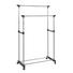 KLEIDERWAGEN Alufarben, Chromfarben, Grau - Chromfarben/Alufarben, Basics, Kunststoff/Metall (95/95-170/43cm) - Carryhome KLEIDERWAGEN Alufarben, Chromfarben, Grau - Chromfarben/Alufarben, Basics, Kunststoff/Metall (95/95-170/43cm) - Carryhome