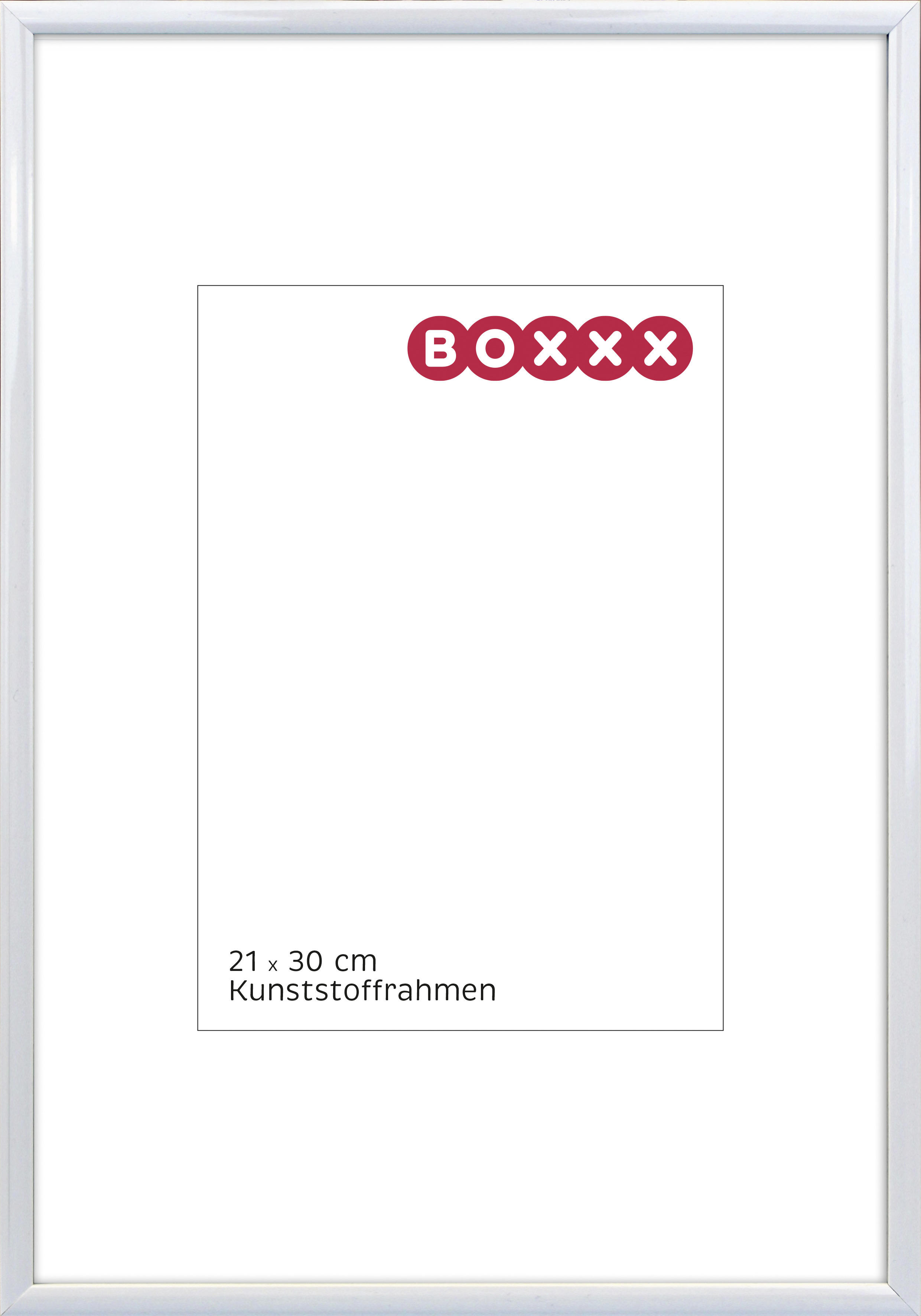 Boxxx RÁM NA OBRAZY, 1 foto, 22,3/31/1,4 cm - bílá
