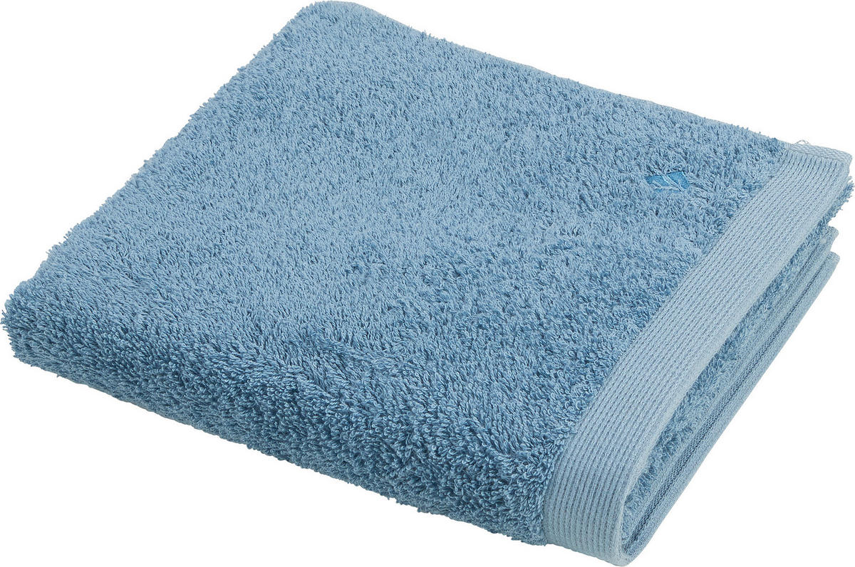 HANDTUCH High Line Blau  - Blau, Basics, Textil (50/100cm) - Vossen