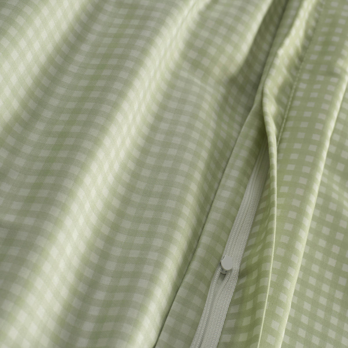 BETTWÄSCHE Satin 200/200 cm  - Salbeigrün, Design, Textil (200/200cm) - Florella