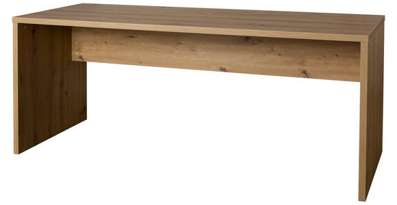SCHREIBTISCH 180/69/74 cm in Eiche Artisan - Eiche Artisan, Design, Holzwerkstoff (180/69/74cm) - Carryhome