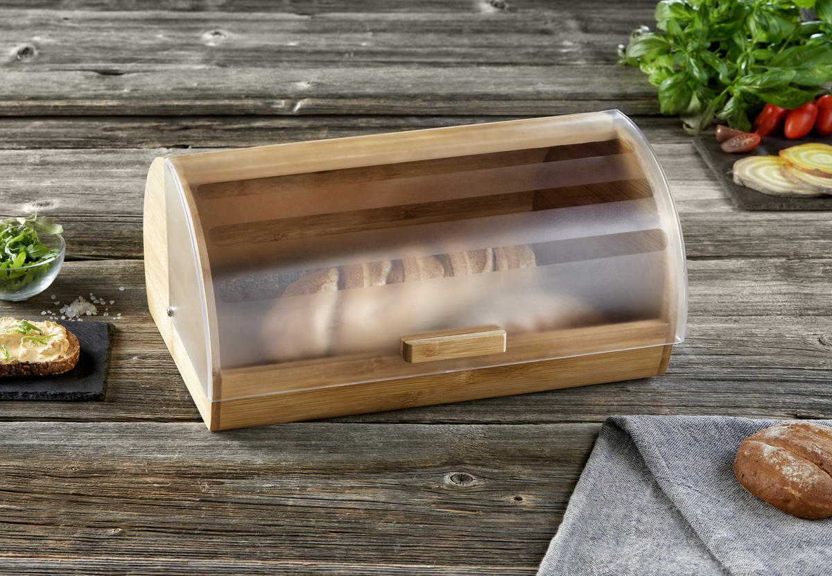 CHLEBNÍK - Basics, drevo/plast (38/25/19cm) - Homeware
