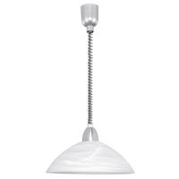ZÁVĚSNÉ SVÍTIDLO, 36/110 cm  - barvy stříbra/barvy niklu, Konvenční, kov/plast (36/110cm) - Eglo
