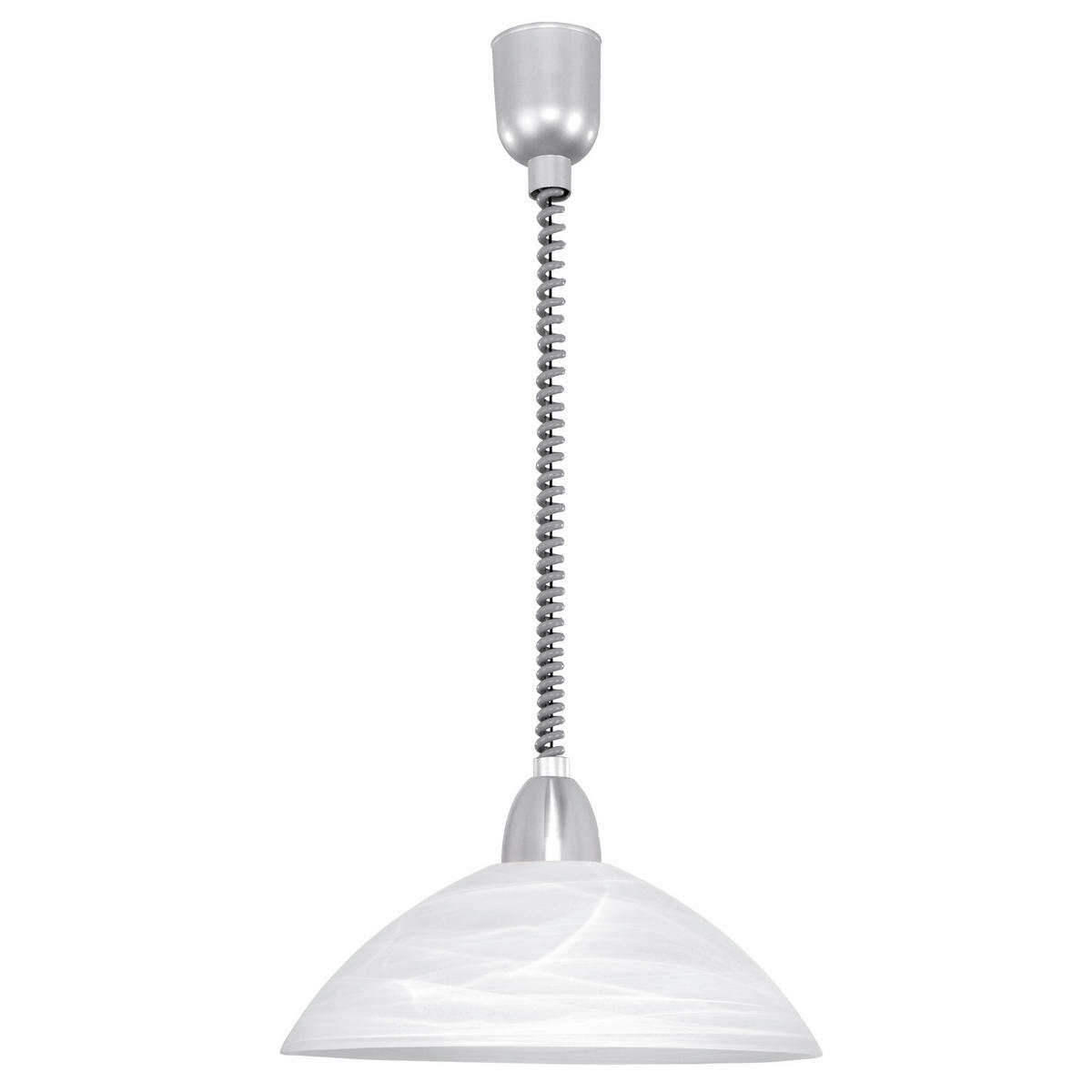 ZÁVĚSNÉ SVÍTIDLO, 36/110 cm  - barvy stříbra/barvy niklu, Konvenční, kov/plast (36/110cm) - Eglo