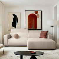 ECKSOFA RENO Hellgrau Cord Relaxfunktion, Kopfteilverstellung  - Hellgrau/Schwarz, Design, Kunststoff/Textil (248/184cm) - Livetastic
