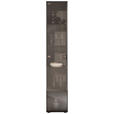 VITRINE Anthrazit  39/204/44 cm  - Anthrazit, Design, Glas/Holz (39/204/44cm) - Johann Jakob