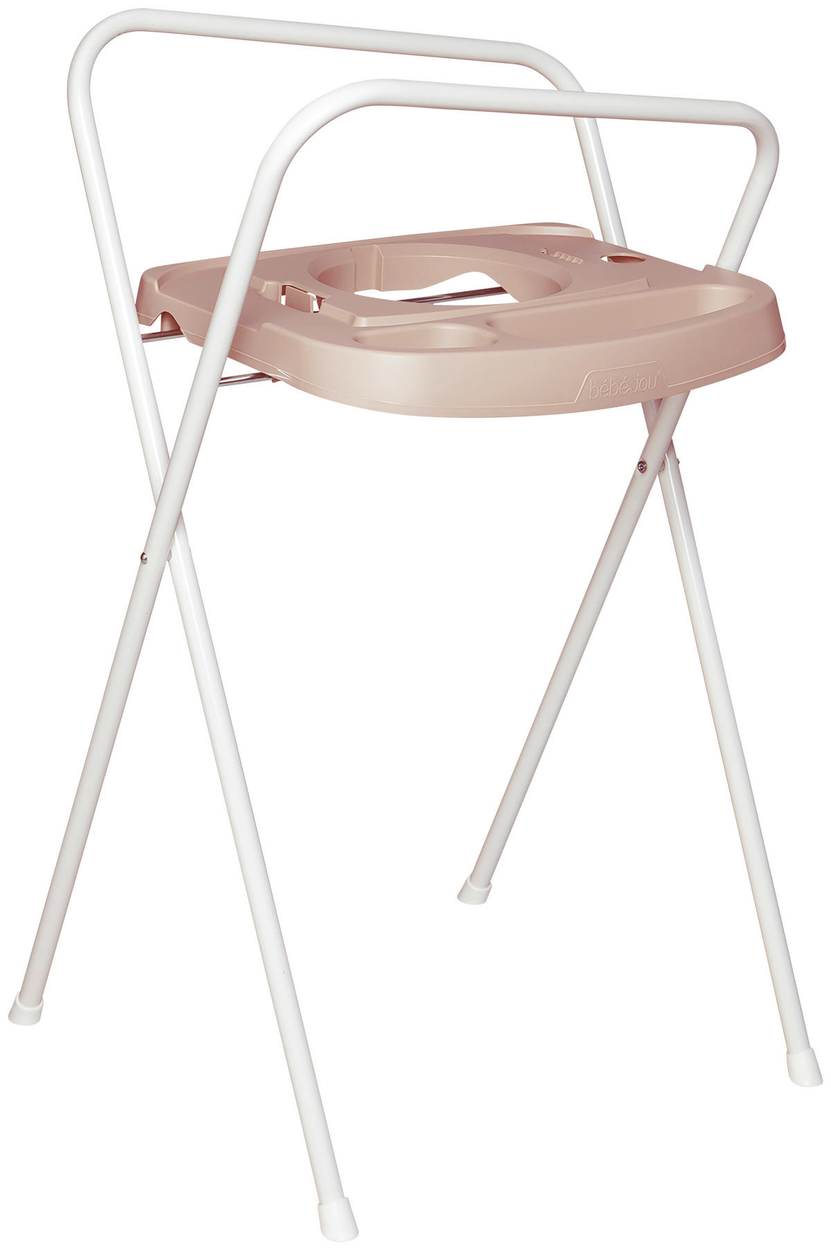BADEWANNENSTÄNDER PALE PINK  - Altrosa, Basics, Metall (61.2/8.5/110cmcm) - Bebe Jou